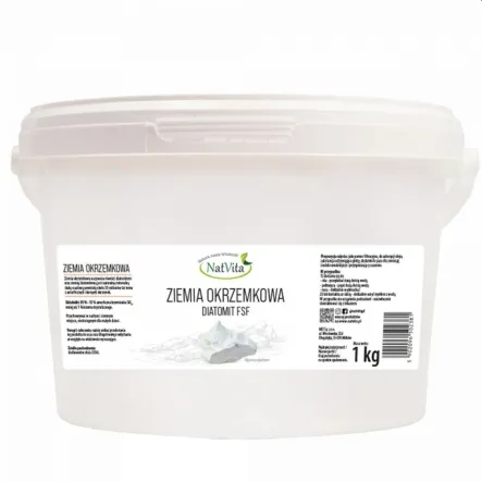 Diatomit Ziemia Okrzemkowa FSF z USA 1 kg - Natvita