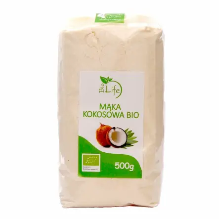 Mąka Kokosowa Bio 500 g - BioLife