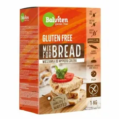 MIX FOR BREAD Bezglutenowa Mieszanka do Wypieku Chleba, Bułek, Bagietek, Pizzy 1 kg - Balviten