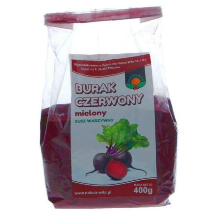 Burak Czerwony Mielony 400 g - Natura Wita