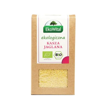 Kasza Jaglana Bio 500 g - EkoWital- Przecena Krótka Data Minimalnej Trwałości