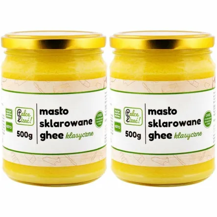 2 x Masło Sklarowane Ghee 500 g - Palce Lizać