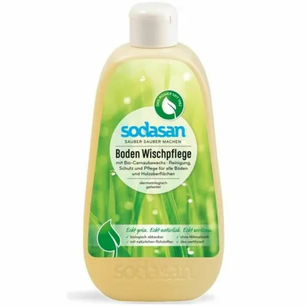 Mydło do Podłóg Drewnianych o Zapachu Drzewa Sandałowego Bio 1 l - Sodasan