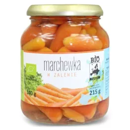Marchewka w Zalewie w Słoiku Bio 340 g/215 g -  Bio Europa