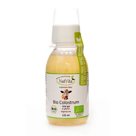 Bio Colostrum Ekstrakt w Płynie 125 ml - Natvita