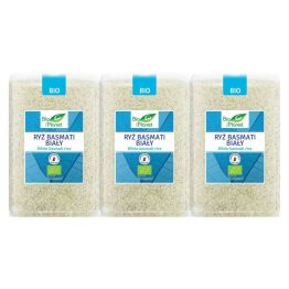 3 x Ryż Basmati Biały Bezglutenowy Bio 2 Kg - Bio Planet