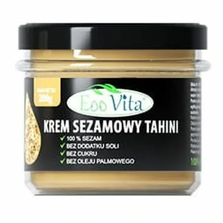 Krem Sezamowy Tahini 200 g - EOOVITA