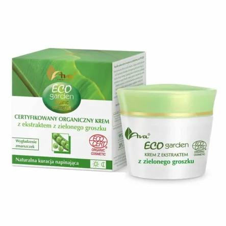ECO Garden Krem z Ekstraktem z Zielonego Groszku 50 ml - AVA - Wyprzedaż