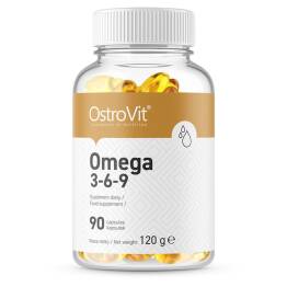 Omega 3-6-9 90 Kapsułek 120 g - OstroVit