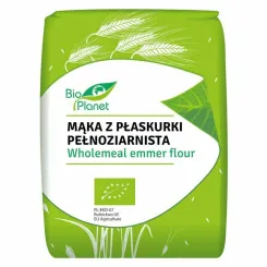 Mąka z Płaskurki Pełnoziarnista Bio 1 kg - Bio Planet