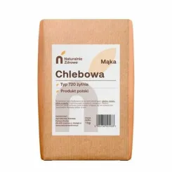 Mąka Żytnia Chlebowa TYP 720 1 kg - Naturalnie Zdrowe