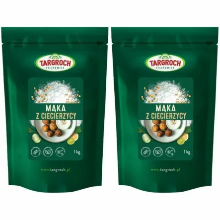 2 x Mąka z Ciecierzycy 1 kg - Targroch
