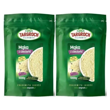 2 x Mąka z Ciecierzycy 1 kg - Targroch