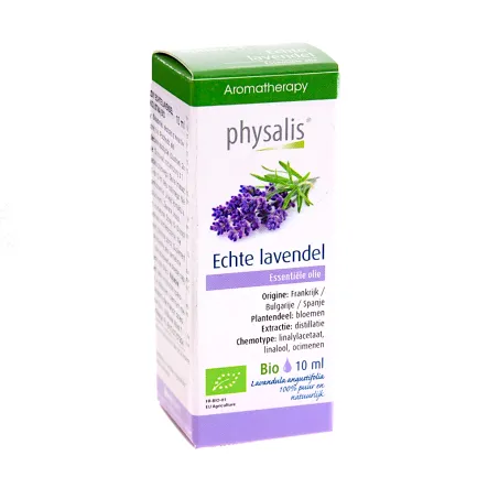 Olejek Eteryczny Echte Lavendel Lawenda Wąskolistna Bio 10 ml Physalis