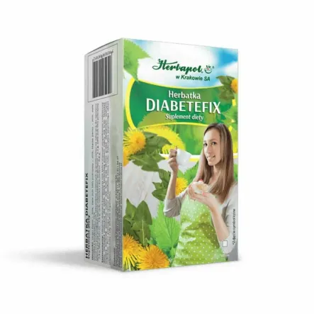 Herbatka DIABETEFIX 40 g (20x 2 g) - Herbapol Kraków