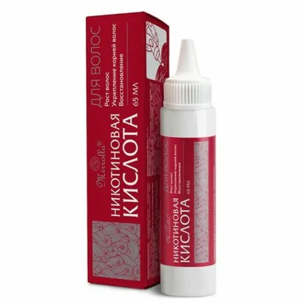 Stymulator Wzrostu i Wzmocnienia Włosów z Kwasem Nikotynowym 65 ml - Mirolla - Wyprzedaż