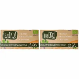 2 x Bulion Warzywny w Kostkach Bezglutenowy Bio 100 g - Eureko