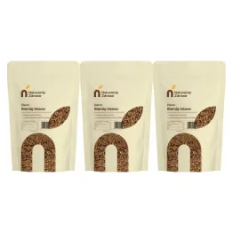 3 x Siemię Lniane Brązowe Ziarno 1 kg - Naturalnie Zdrowe