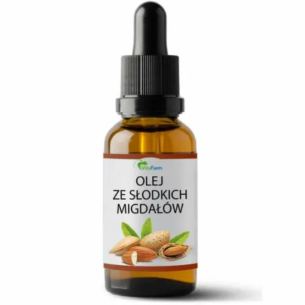Olej ze Słodkich Migdałów Rafinowany 100 ml - Vitafarm