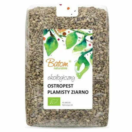 Ostropest Plamisty Ziarno Bio 1 kg - BATOM