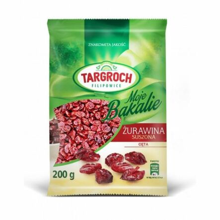 Żurawina Suszona Cięta 200 g - Targroch