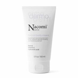 Krem Rozjaśniająco - Odmładzający do Ciała z Retinolem i Witaminą C 150 ml - Nacomi