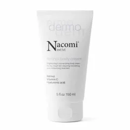 Krem Rozjaśniająco - Odmładzający do Ciała z Retinolem i Witaminą C 150 ml - Nacomi