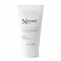 Krem Rozjaśniająco - Odmładzający do Ciała z Retinolem i Witaminą C 150 ml - Nacomi