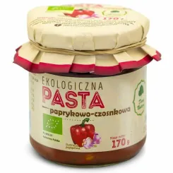 Pasta Paprykowo - Czosnkowa Bio 170 g - Dary Natury