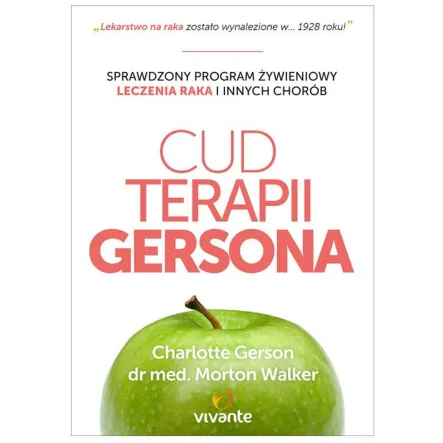 Książka: Cud Terapii Gersona - Vivante Ill