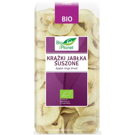 Krążki Jabłka Suszone Bio 100 g Bio Planet