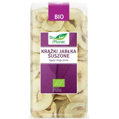 Krążki Jabłka Suszone Bezglutenowe Bio 100 g - Bio Planet