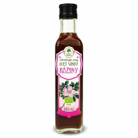 Ocet Winny Różany EKO 250 ml - Dary Natury