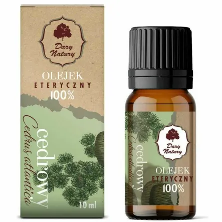 Olejek Eteryczny Cedrowy 100% 10 ml - Dary Natury