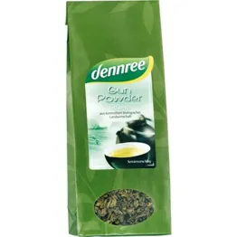 Herbata Zielona Gunpowder Liściasta Bio 100 g - Dennree