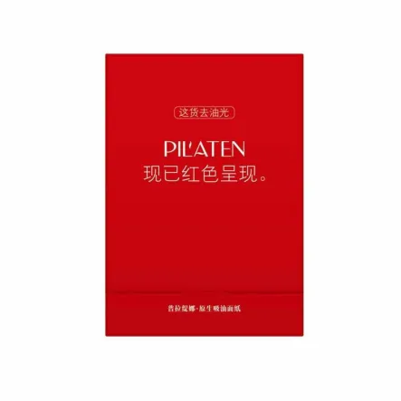 Bibułki Matujące do Twarzy Red 100 Sztuk - Pilaten