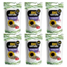 6 x Słonecznik Łuskany 1 kg - Big Nature