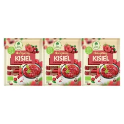 3 x Kisiel do Kubka Żurawina z Maliną Eko 30 g - Dary Natury