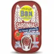 Sardynki Portugalskie w Pikantnym Sosie Pomidorowym 120 g (78 g) - Bom Petisco