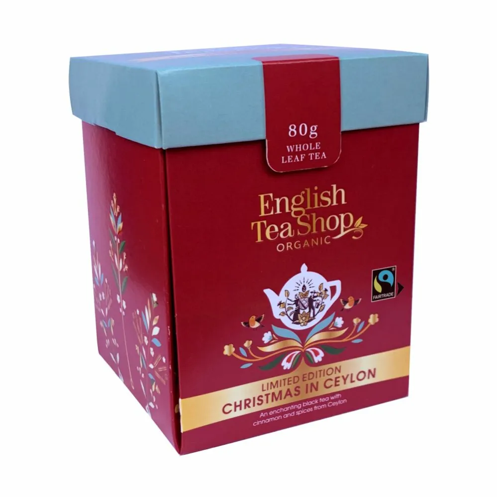 Herbata Christmas in Ceylon Sypana Bio 80 g - English Tea Shop