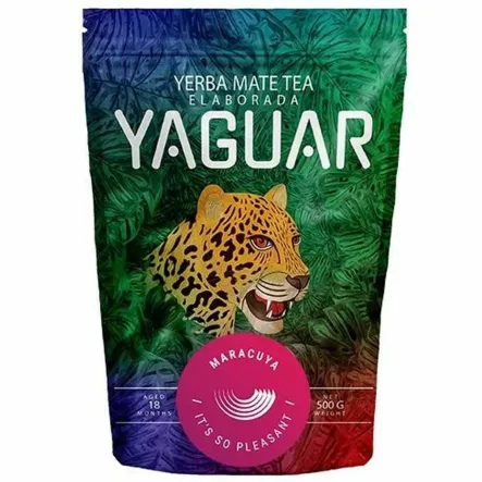 Yerba Mate Elaborada Maracuya 500 g - Yaguar