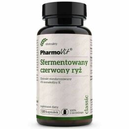 Sfermentowany Czerwony Ryż 120 Kapsułek - Pharmovit