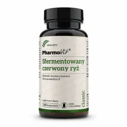 Sfermentowany Czerwony Ryż 120 Kapsułek - Pharmovit