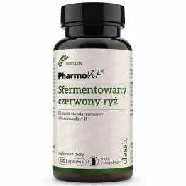 Sfermentowany Czerwony Ryż 120 Kapsułek - Pharmovit
