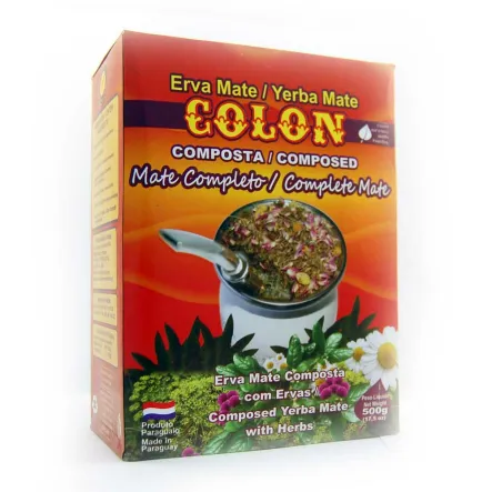 Yerba Mate Colon Compuesta Mate Completo 500 G