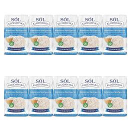 10 x Sól Kłodawska Kamienna Biała Gruba Niejodowana 1 kg - Kopalnia Soli Kłodawa