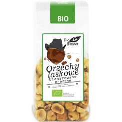 Orzechy Laskowe Prażone Blanszowane Bio 100 G  Bio Planet