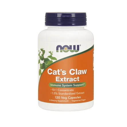Koci Pazur Extract Cat's Claw 120 Kapsułek Suplement Diety Now
