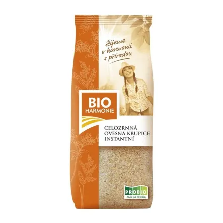 Kasza Manna Owsiana Błyskawiczna Pełnoziarnista (Grysik owsiany) 300g-Bioharmonie