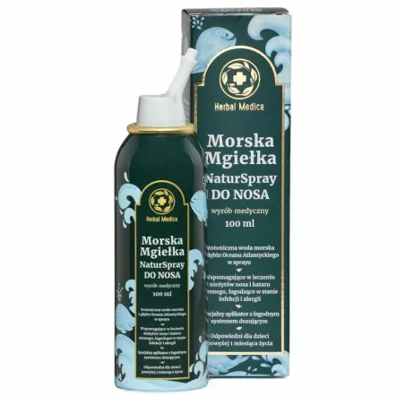 Morska Mgiełka Izotoniczna NaturSpray do Nosa 100 ml - Herbal Medica